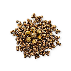 Crystal Beaded Flower (7963421704281)