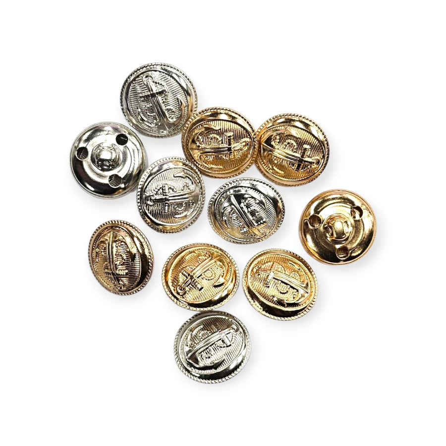 Gold Blazer Buttons 20.5mm