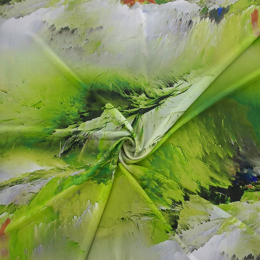 Peach Chiffon Digital 150cm