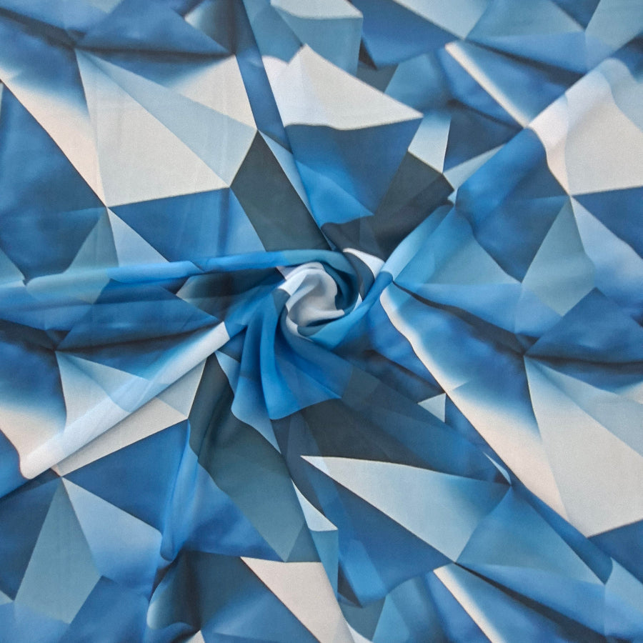 Peach Chiffon Digital 150cm