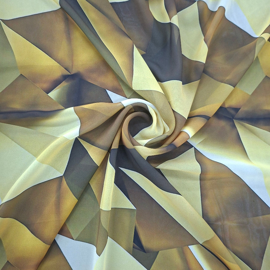 Peach Chiffon Digital 150cm