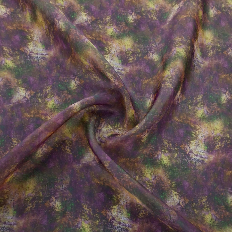 Printed Organdy Fabric Floral