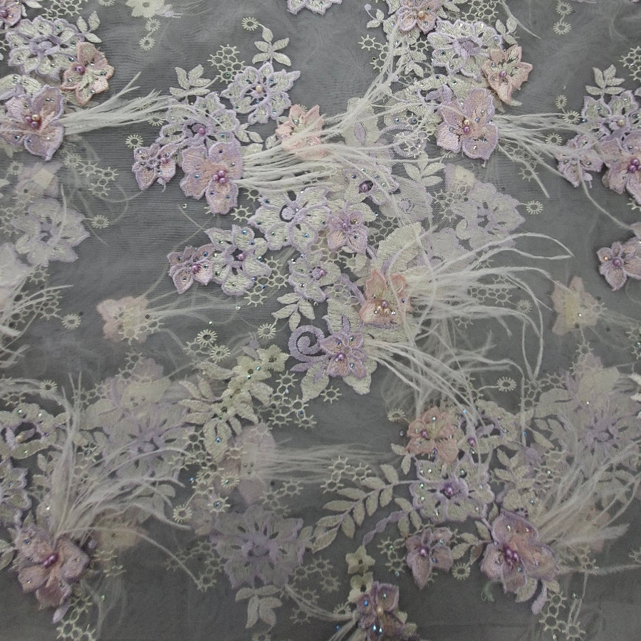 White Feather Embroidery