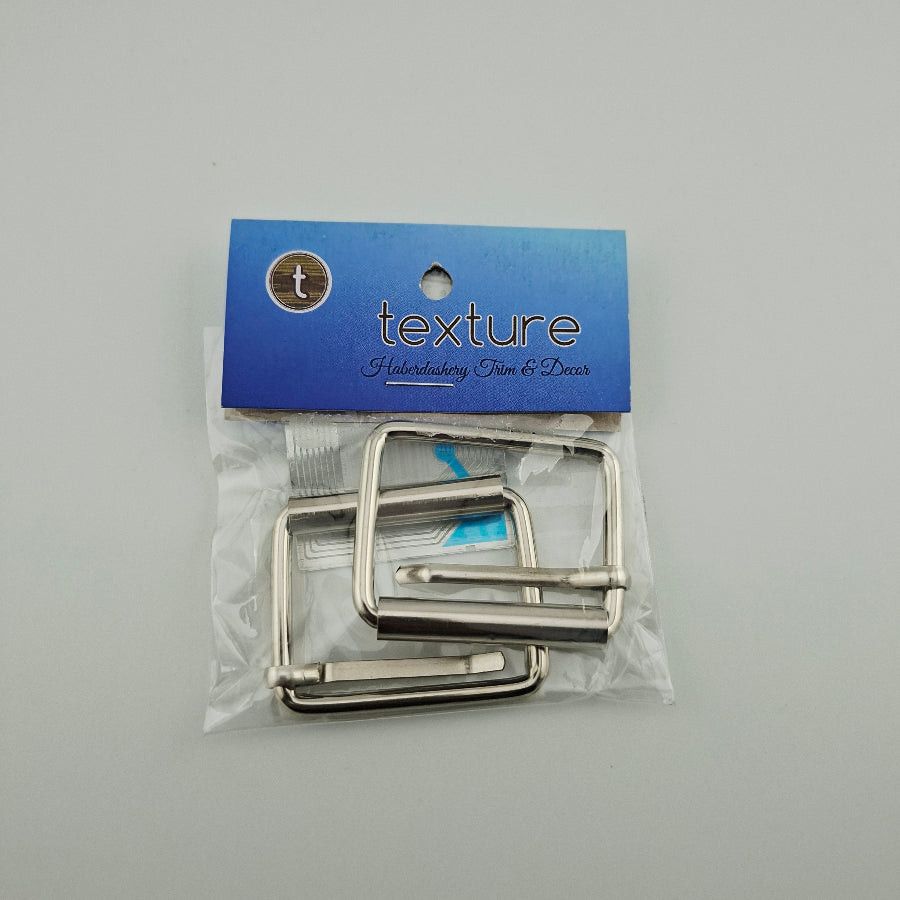 Roller Bar Buckle Silver/Bronze.