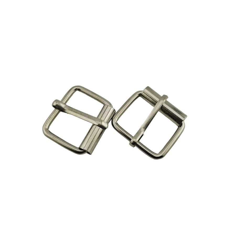 Roller Bar Buckle Silver/Bronze.