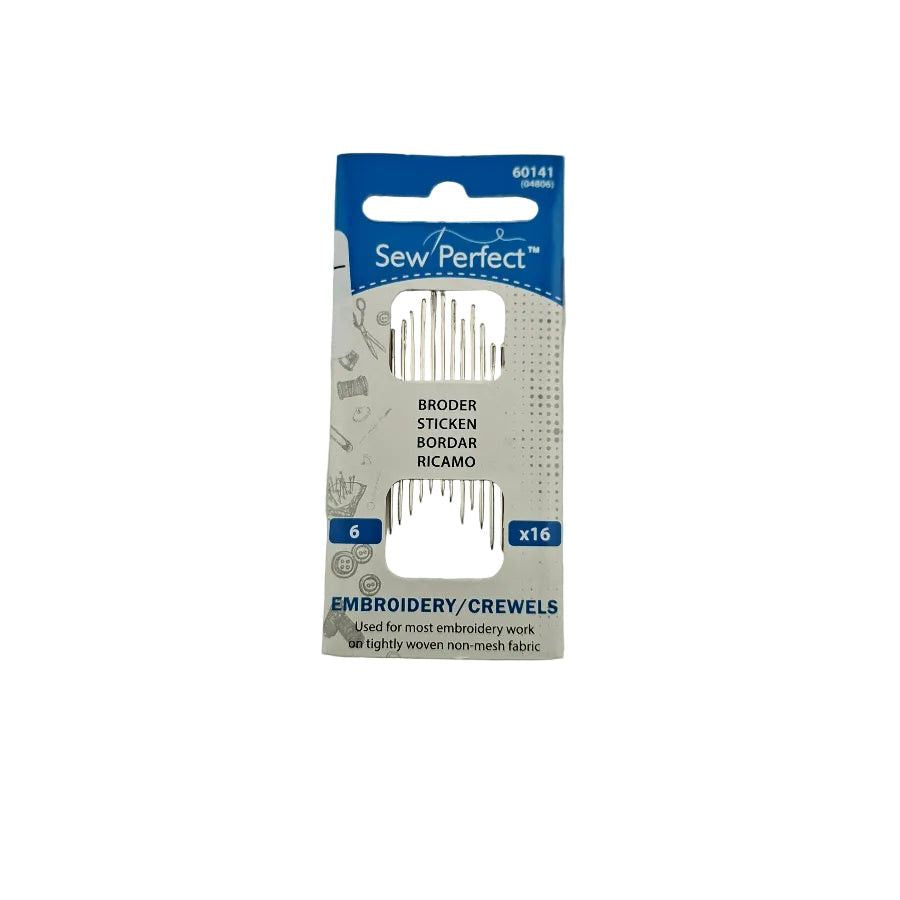 Sew Perfect Needles.