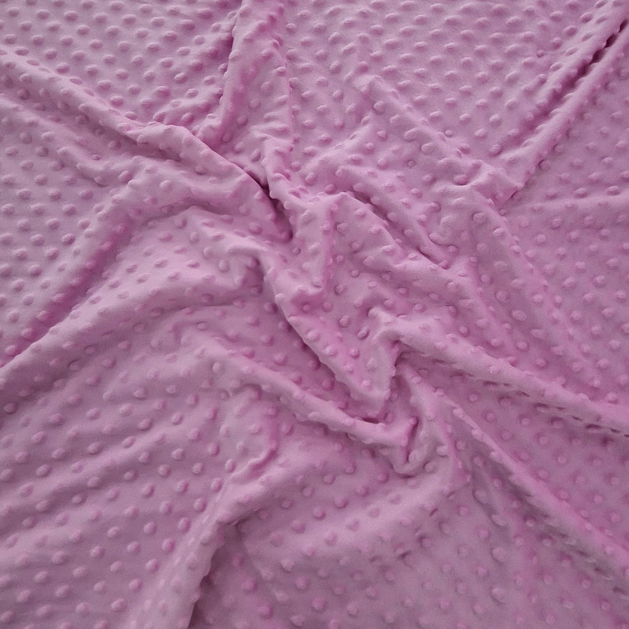 Minky Fleece Sweet Pink