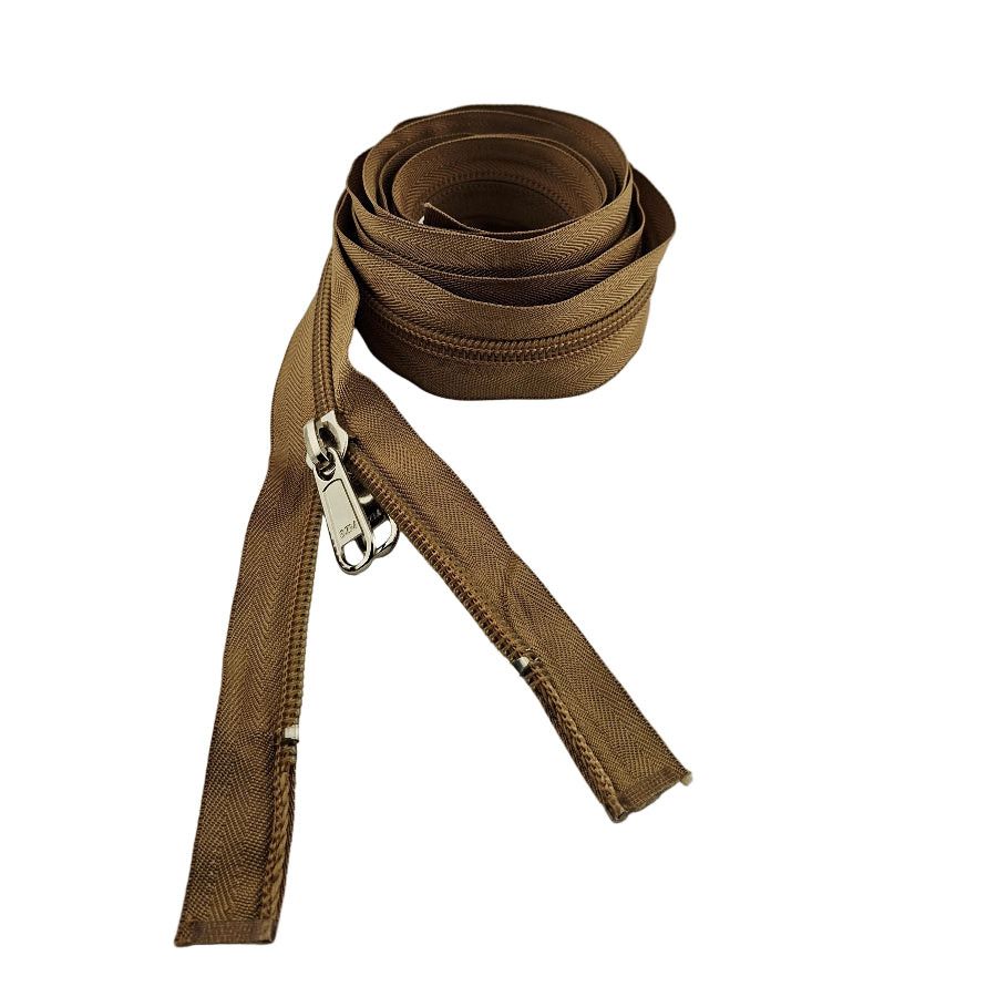 Open End #10 2.5m Khaki Zip.