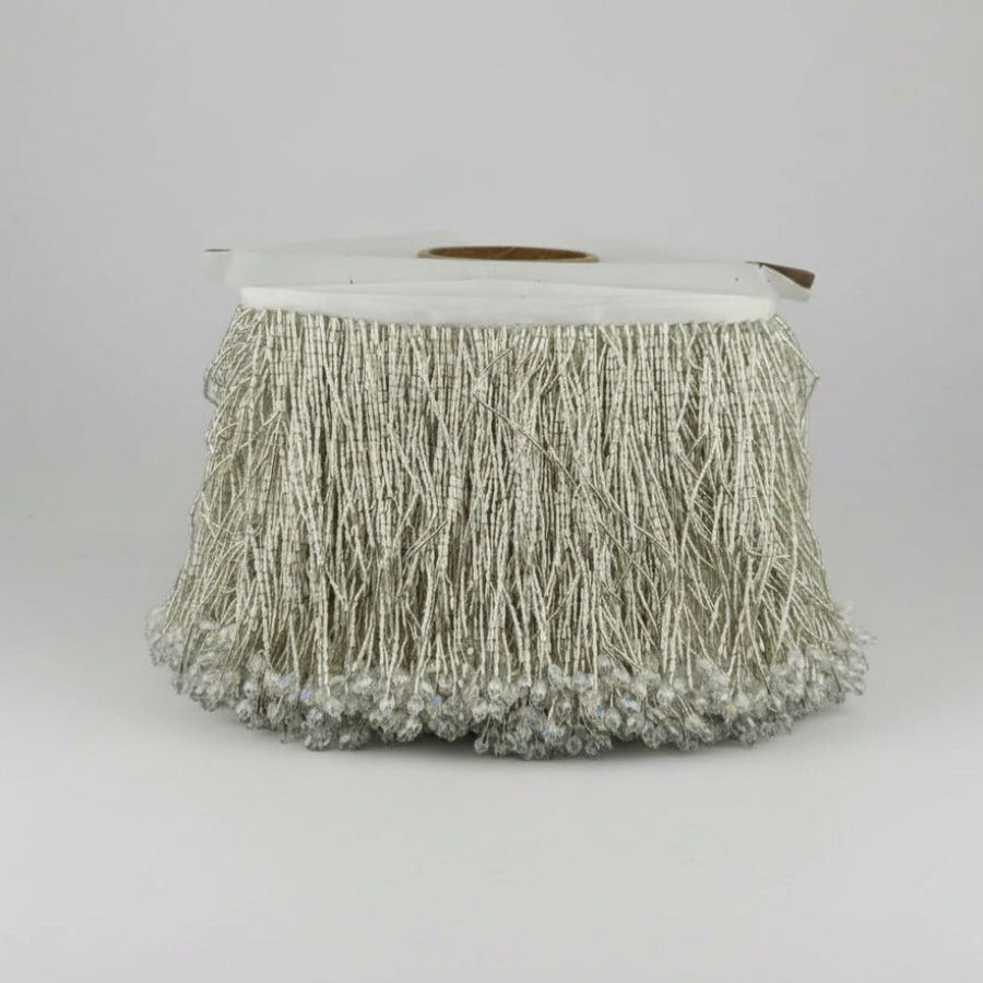 Crystal Glass Beaded Fringe.