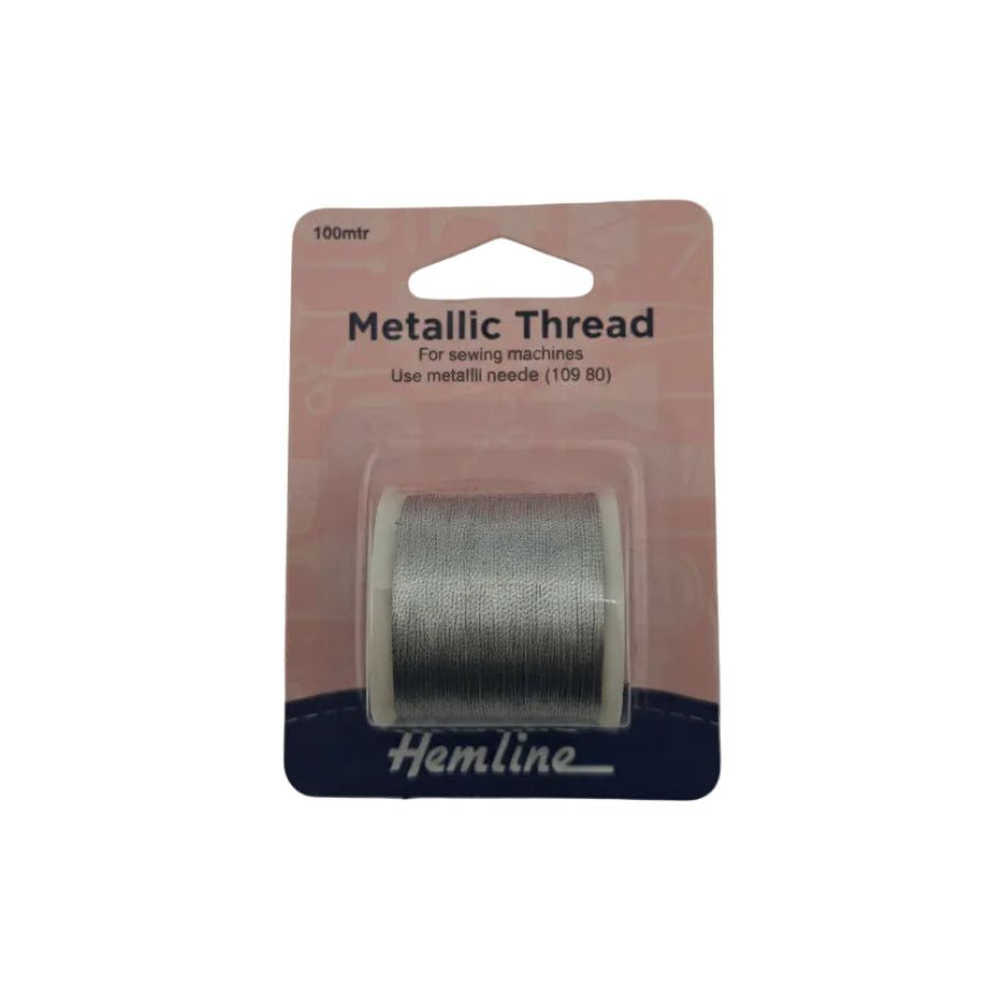Metallic Thread 100m Silver 242.S.