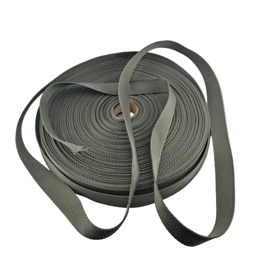 PolyProp Webbing 25mm DK Grey.