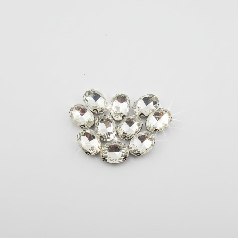 Crystal D.R Stone 8x10 Oval