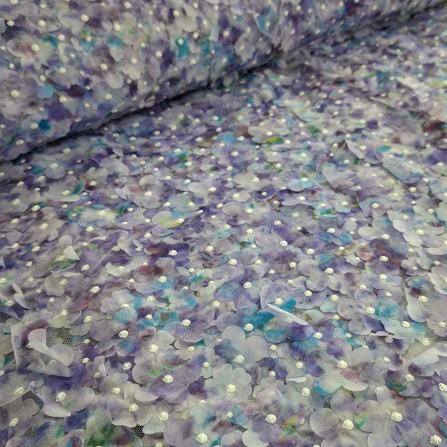 Laser Embroided Lace