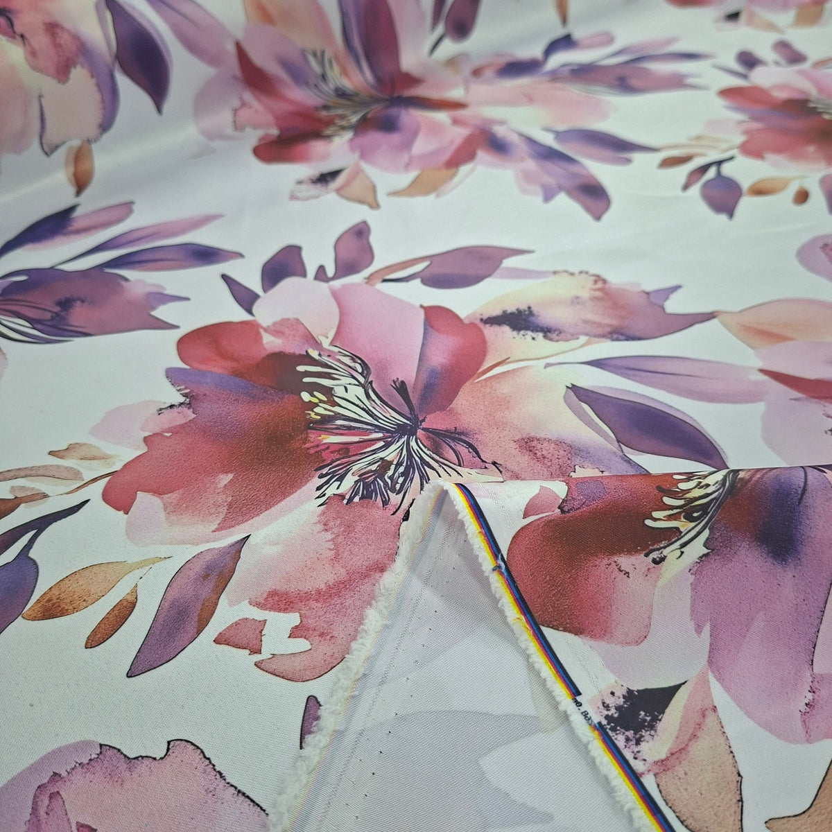 Printed Duchess Satin Fabric 150cm