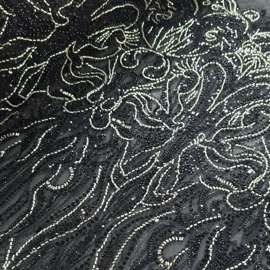 Beaded Bridal Lace Fabric
