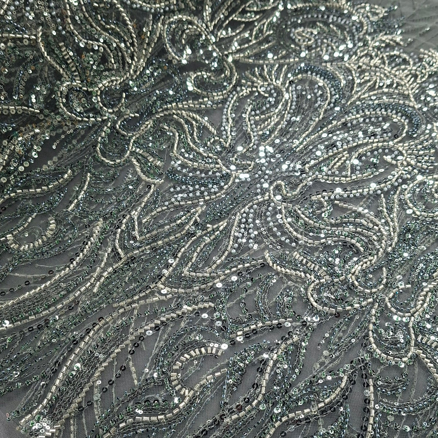 Beaded Bridal Lace Fabric