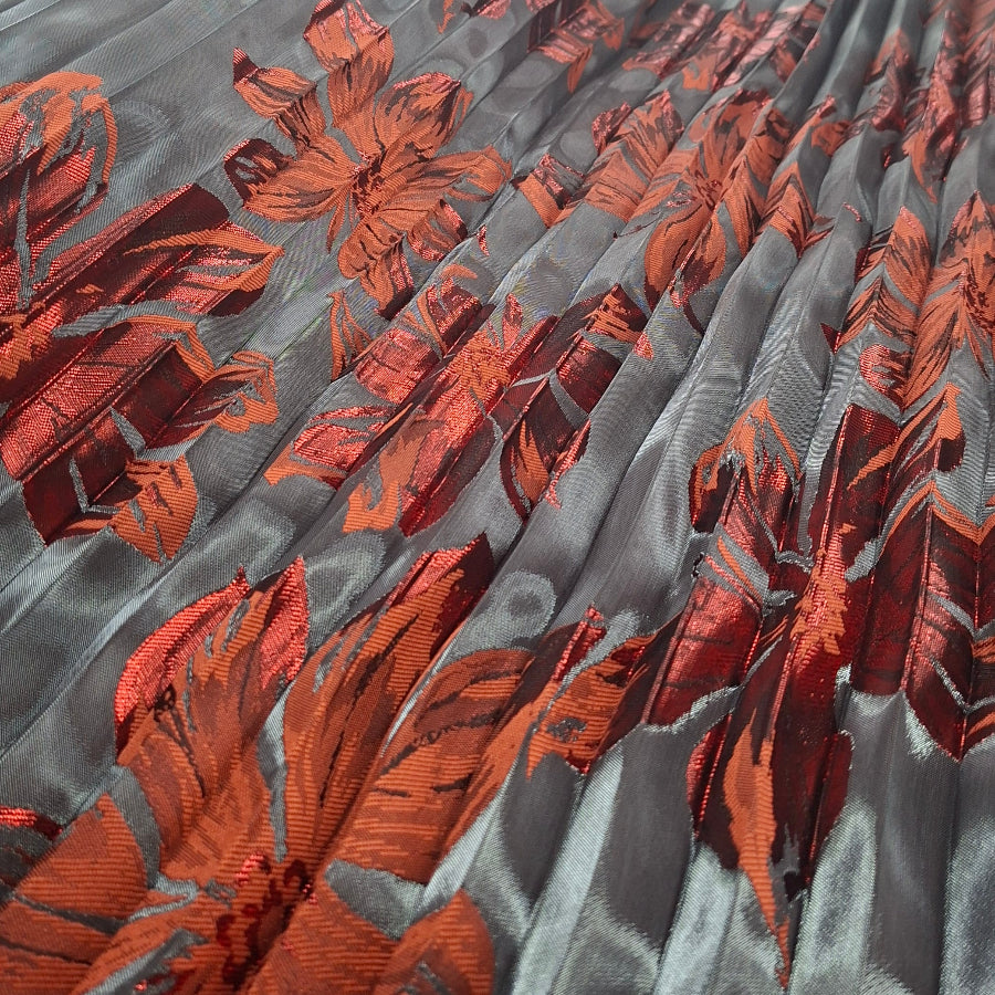 Pleated Brocade