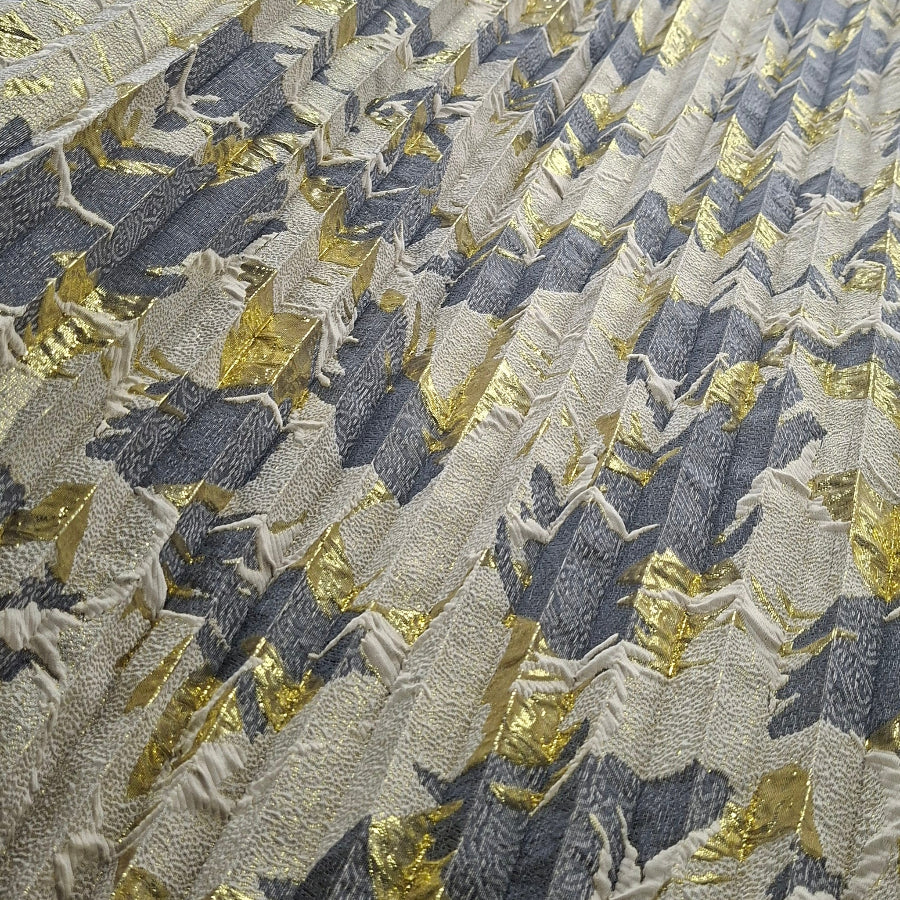 Pleated Brocade