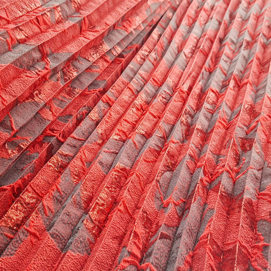 Pleated Brocade