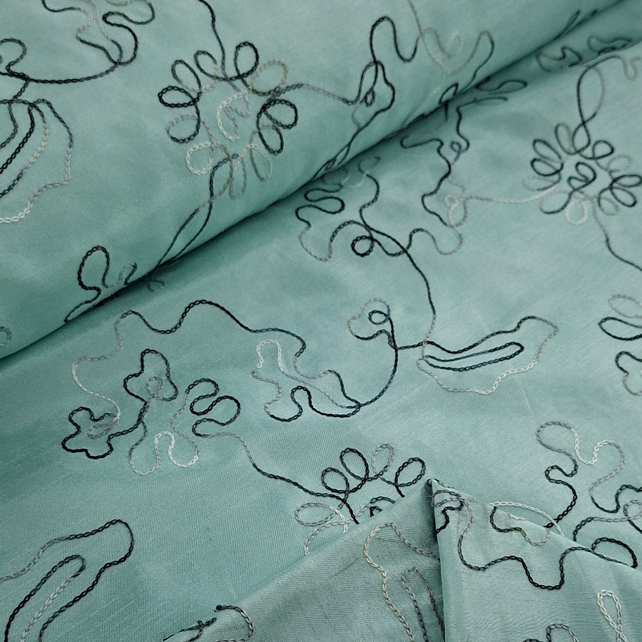 Embroided Thai Silk