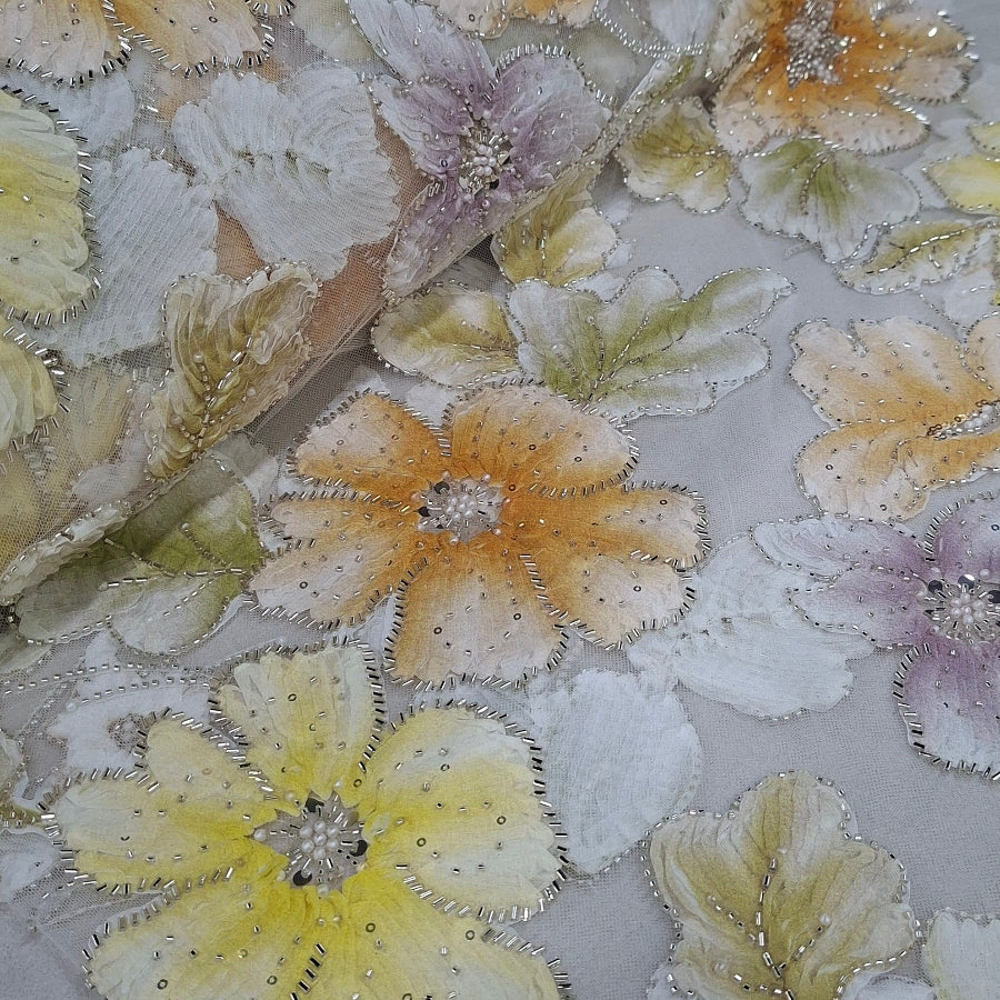 Hibiscus Eveningwear Bridal Lace