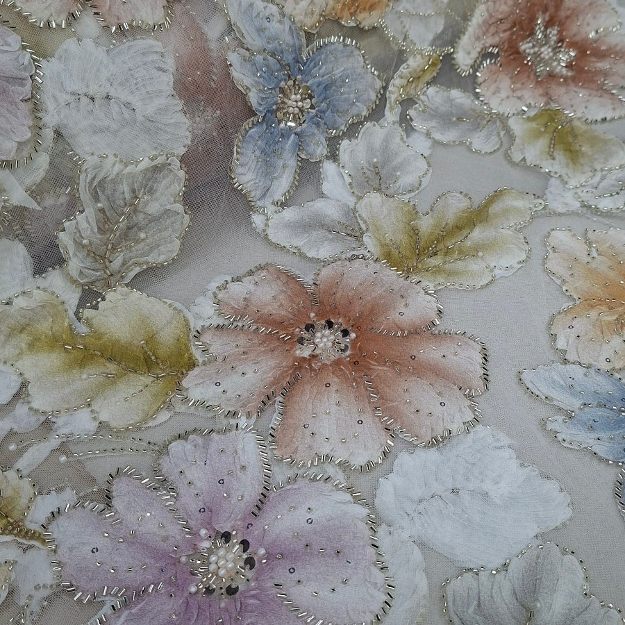 Hibiscus Eveningwear Bridal Lace