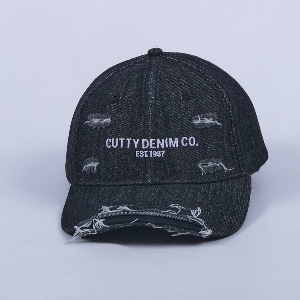 Cutty Caps Cutty C Aurora Baseball Hat Black (7348853702745)