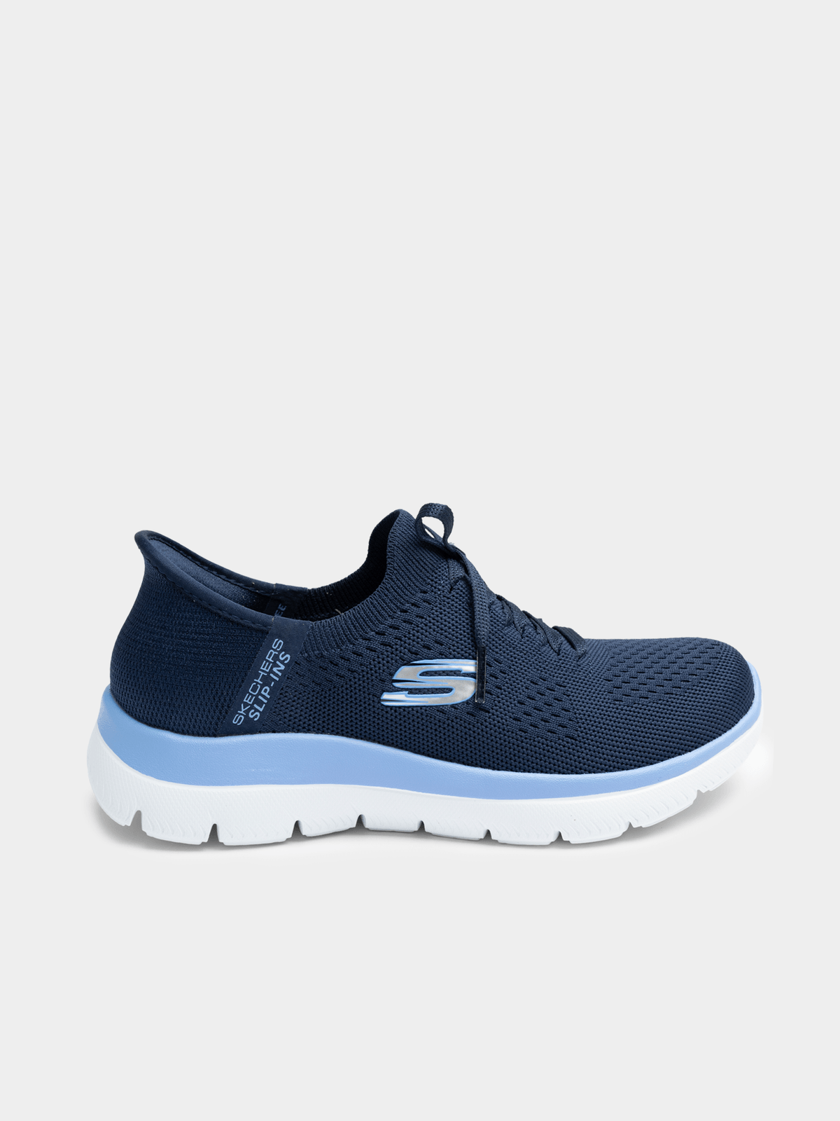 Women's Skechers Summits Slip-In Navy/White Sneaker 150128-DKNV