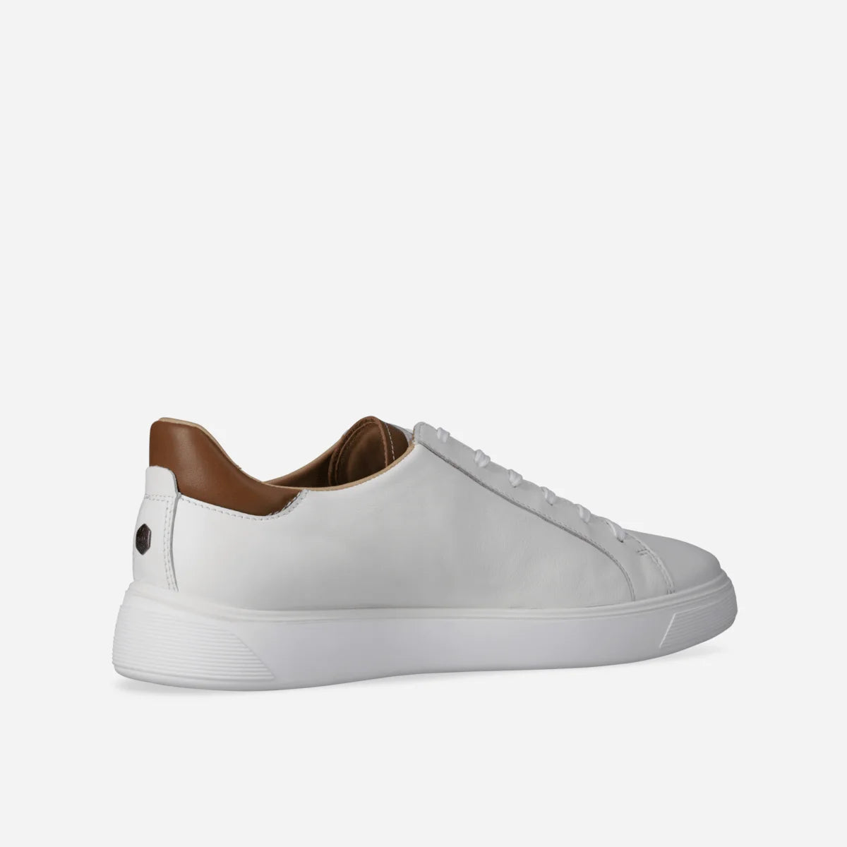 Jekyll & Hide Men's Seattle Sneaker-White Tan 2056WHTAN