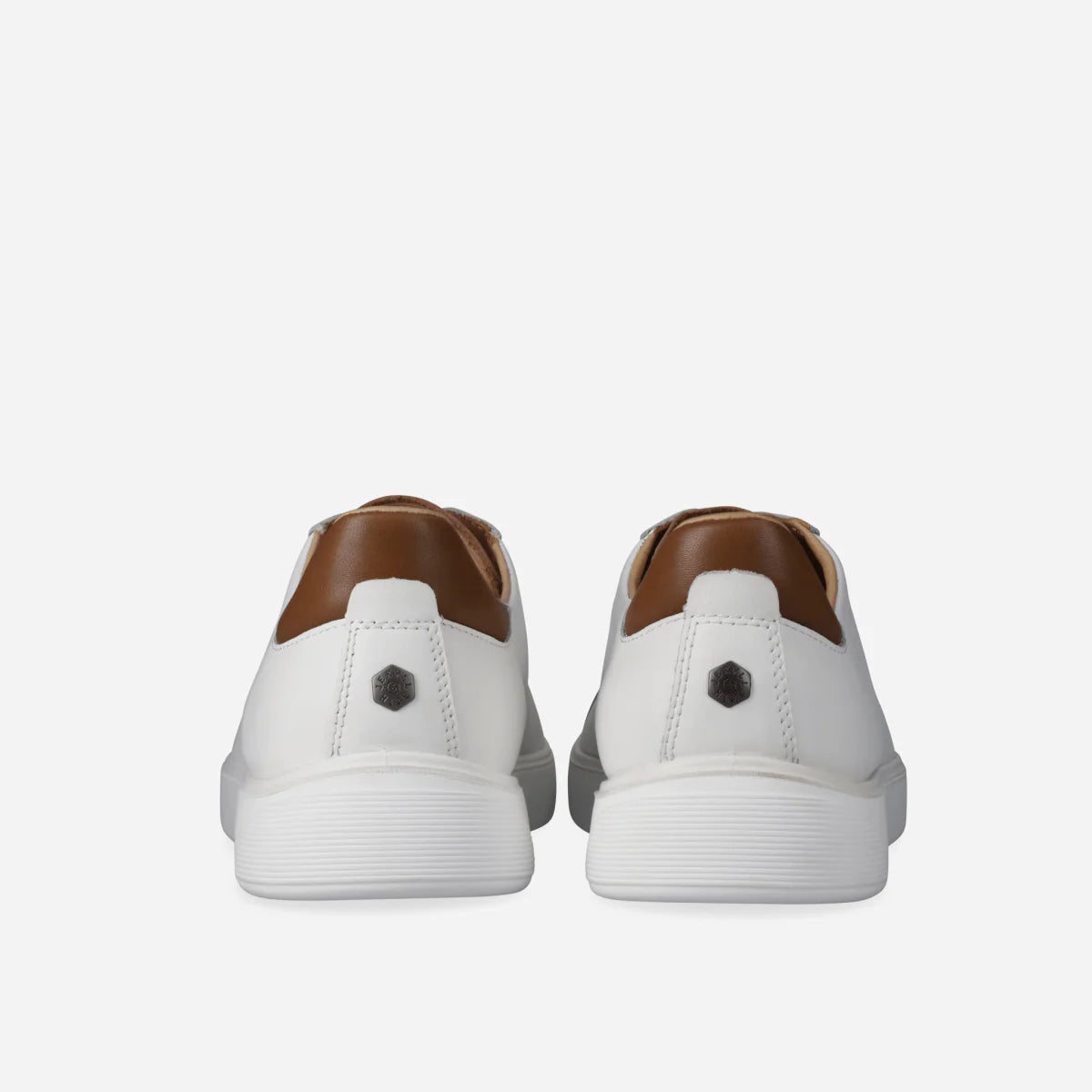 Jekyll & Hide Men's Seattle Sneaker-White Tan 2056WHTAN
