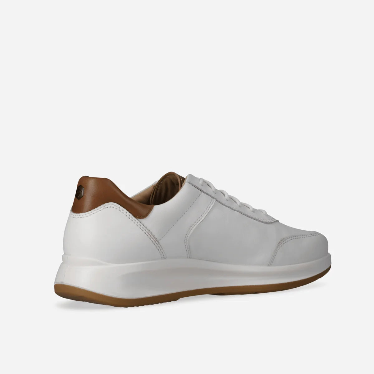 Jekyll & Hide Men's Clifton Sneaker-White Tan 2059WHTAN