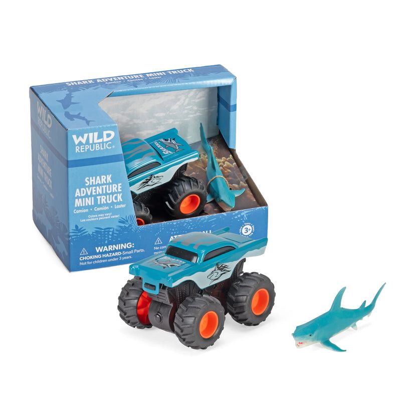 Wild Republic Mini Truck and Shark Adventure Set WR20654.