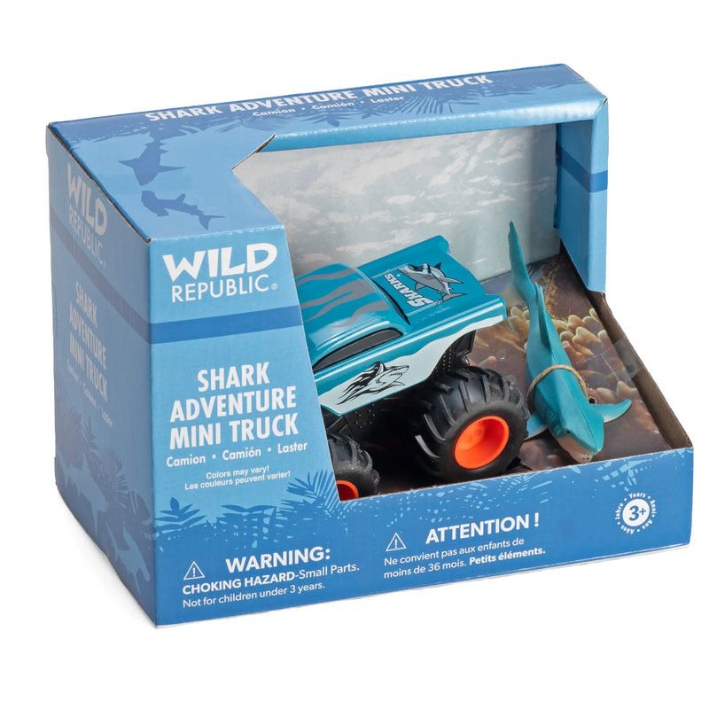 Wild Republic Mini Truck and Shark Adventure Set WR20654.