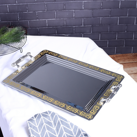 Tazzy Rectangular Tray With Handle SGN206