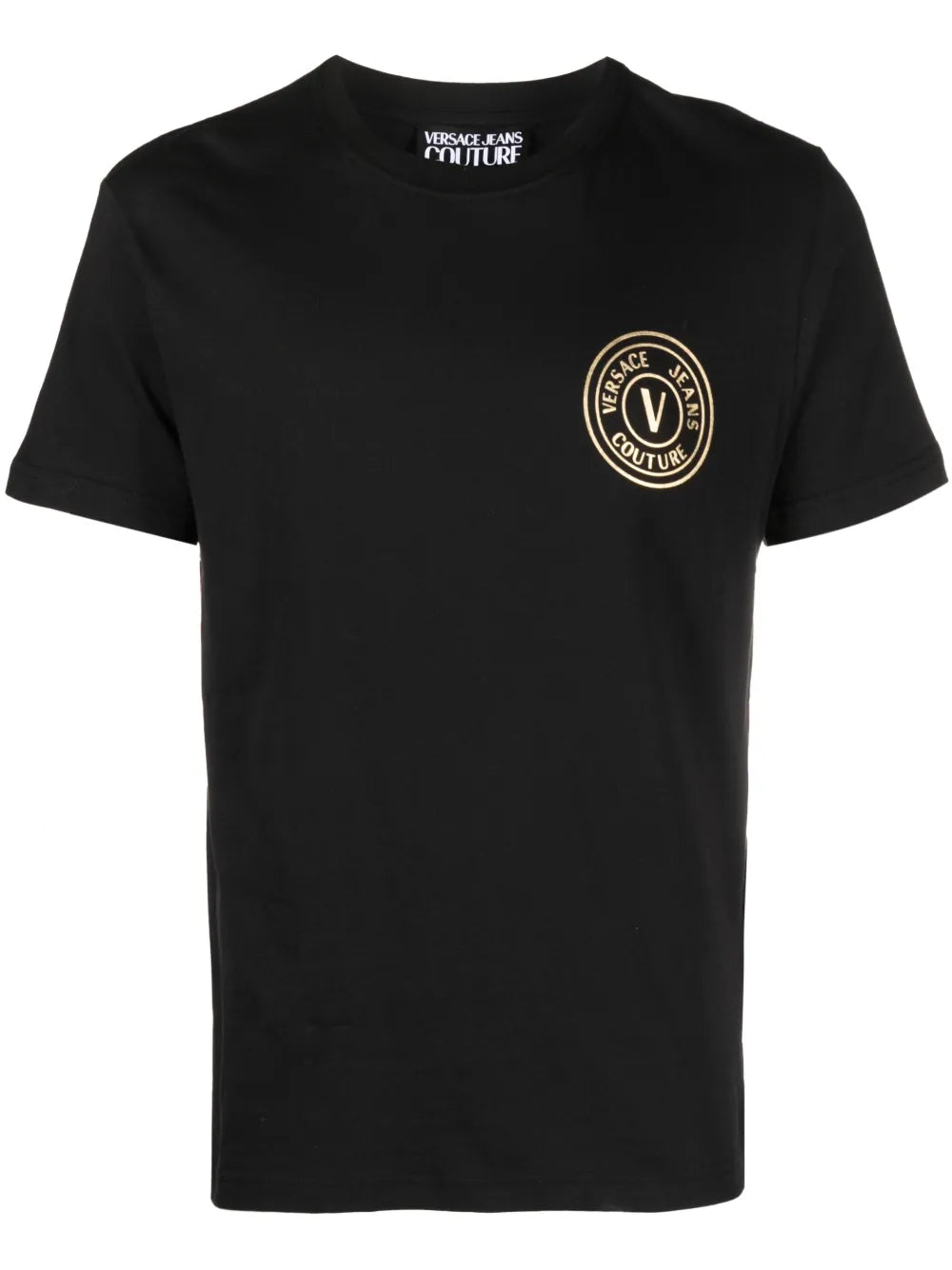 Versace Jeans Couture Slim T Shirt Black/Gold
