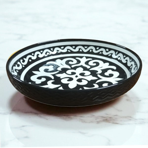 Villa Alegre Ceramic Embossed 23cm Salad Dish 20902