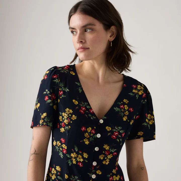 Levis Women'S Gianni Short-Sleeve Mini Dress - Multi Colour