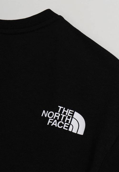 The North face T Shirt The North Face short sleeve rust 2 tee - tnf black & led yellow (7504242770009)