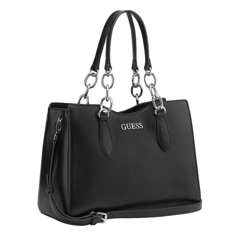 Guess Millport Satchel Bag Black LE996807