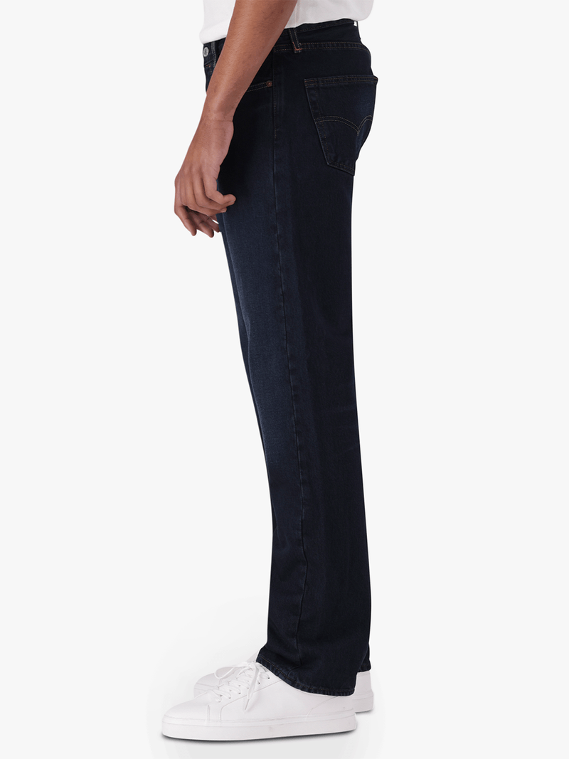 Levi's 501 Original Fit Denim Jeans Mens Dark/Night Hours A5447-0003