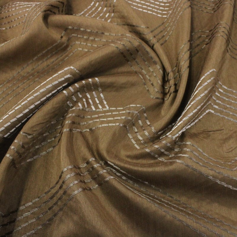 Curtaining Material Polysilk Curtain Material Emb Des.scroll 280cm (7138712879193)