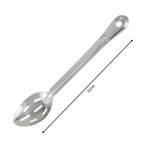 Stainless Steel American Slotted Spoon 13 Inch SGN2163