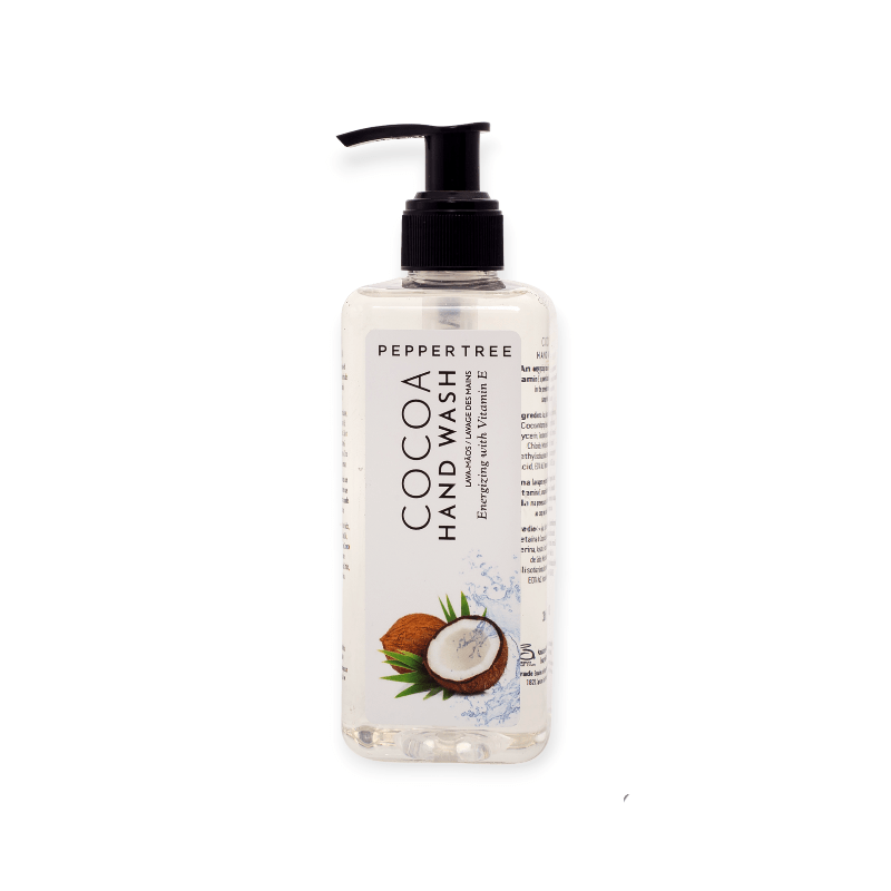 Pepper Tree SOAP DISH Pepper Tree Body Essentials Cocoa Hand Wash 300ml (7474128846937)