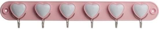 Sun Plast Daisy Heart Shape Plastic Clothes Hanger SF-892