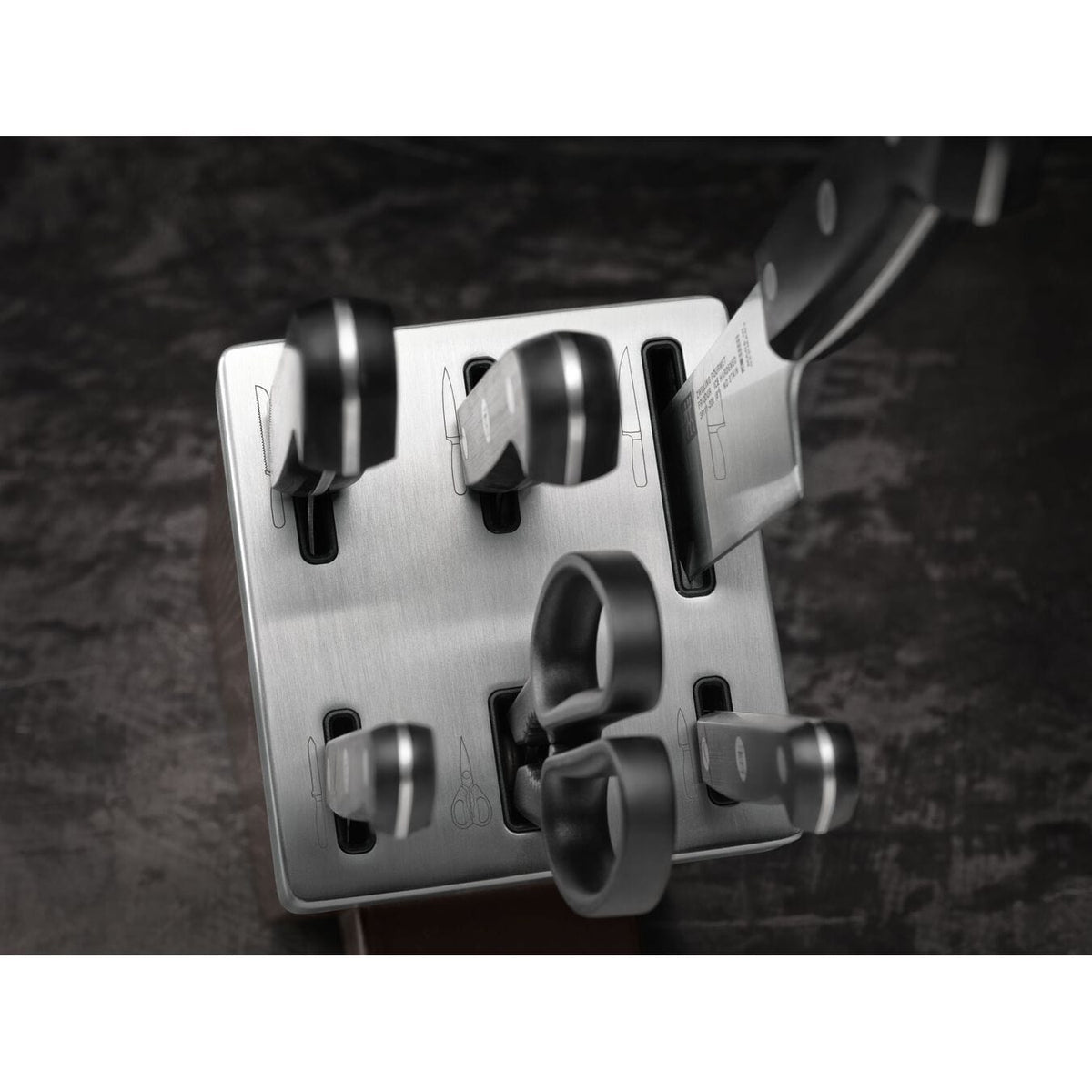 Zwilling Knife Zwilling Gourmet Sharpblock 7 Piece Knife Block Set ZW-35223-000 (7615985254489)