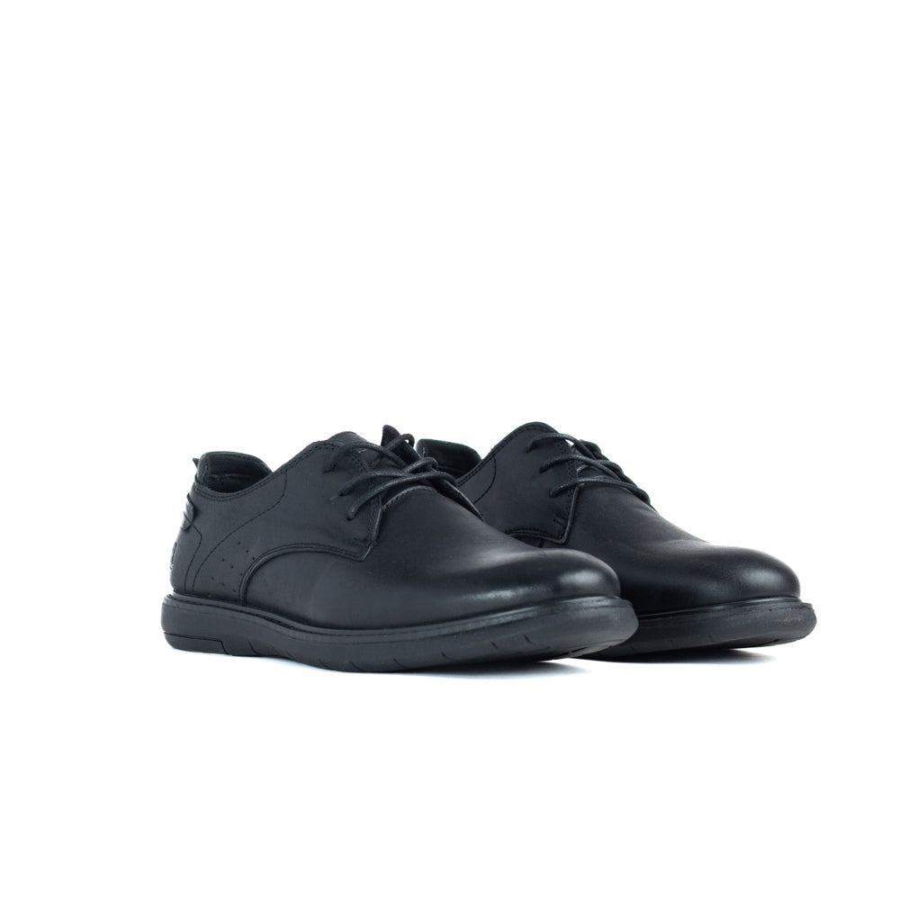 Hush Puppies Mens Dylan Casual Lace Up Shoes-Black HPM00676BKBK