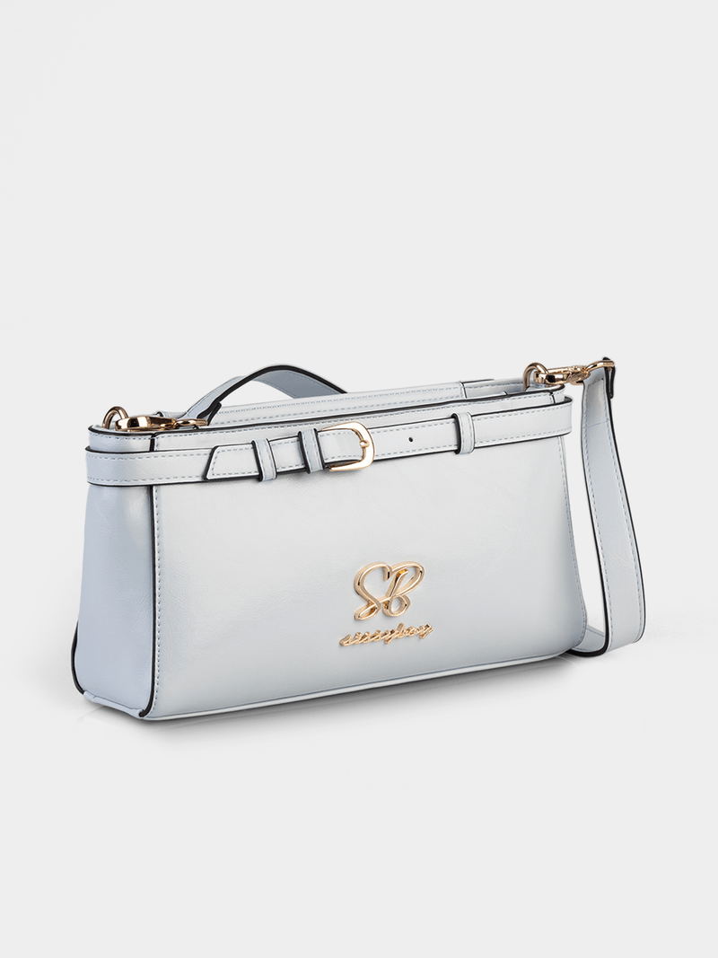 Sissy Boy Women's Blue Shoulder Bag (8025718784089)