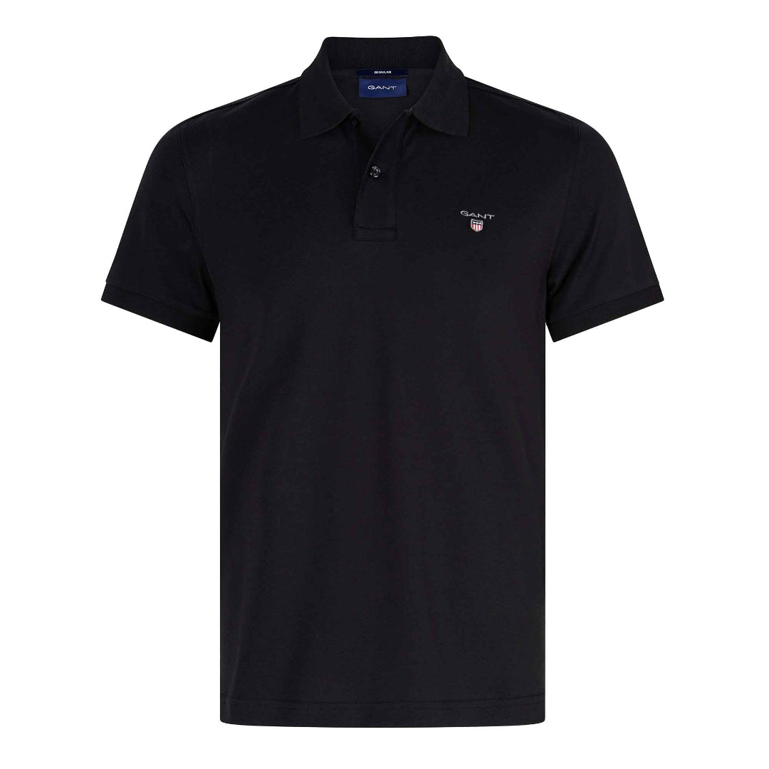 Gant Original Pique Golfer Black (8036822286425)