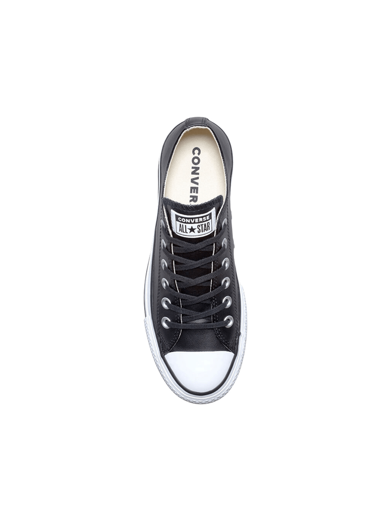 Converse Women's CTAS Platform Low Black Sneaker (8029281321049)
