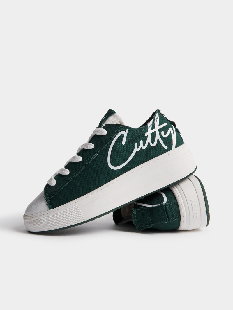 Cutty Men's Tampa Low Top Sneaker-Green CUTAMPA